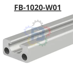 Nhôm đình hình 10x20 trắng FBT INNO