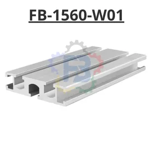 Nhôm đình hình 15x60 trắng của FBT Inno