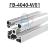 Thanh nhôm đình hình 40x40 trắng của FBT Inno