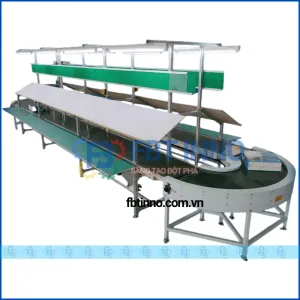Băng chuyền công nghiệp cong