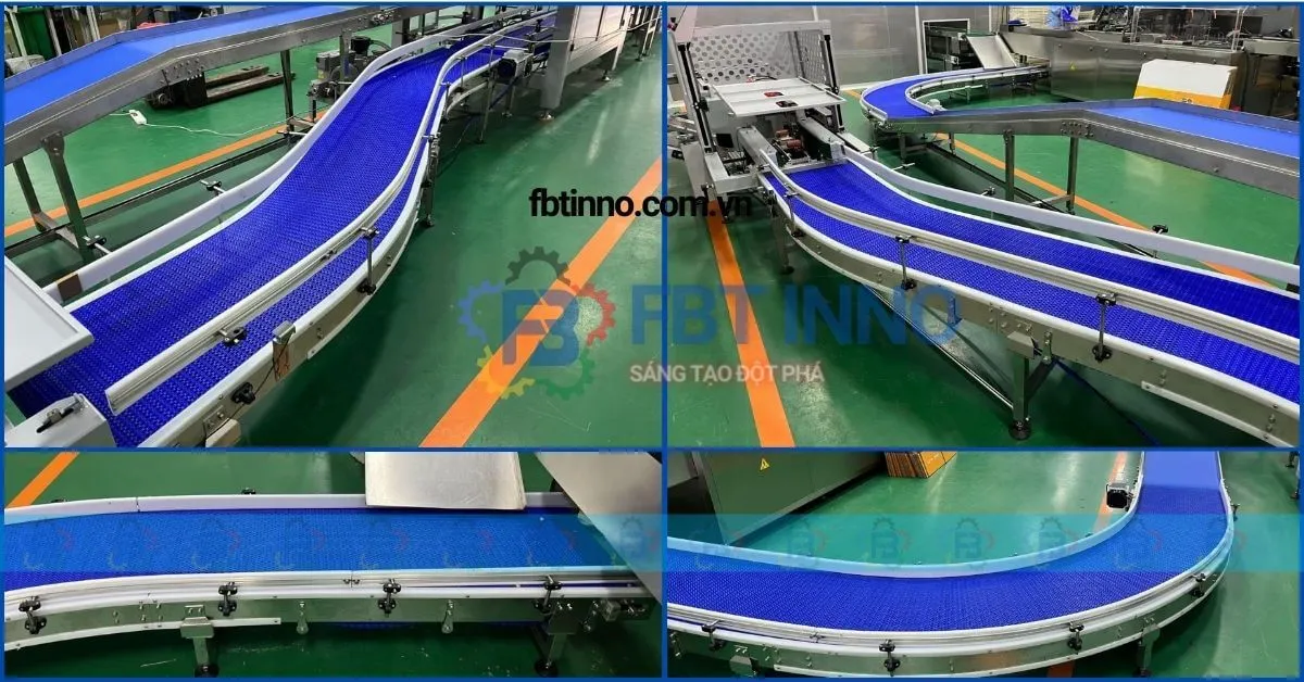 băng tải xích nhựa thực phẩm