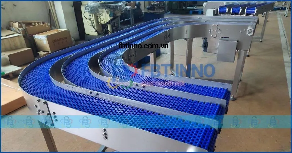 băng tải xích nhựa thực phẩm