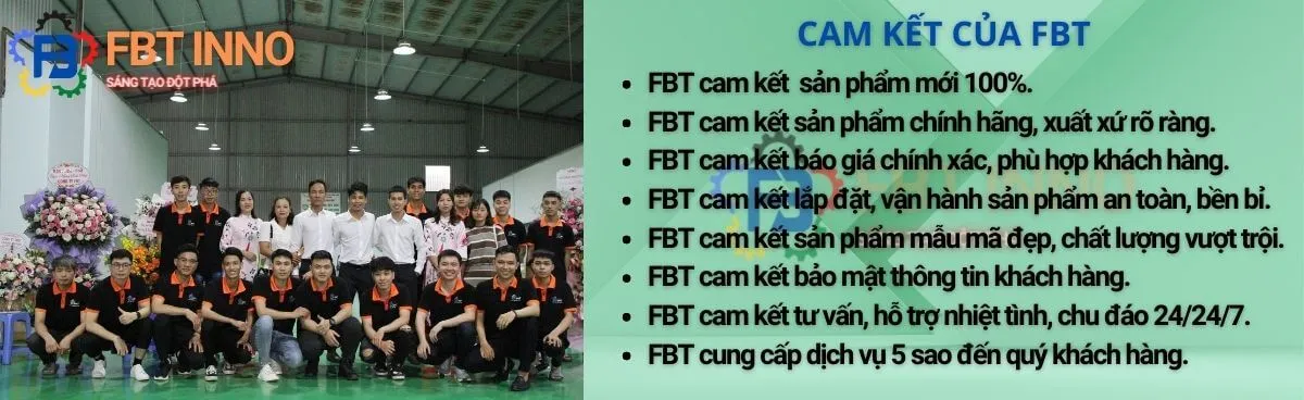  FBT Cam kết chất lượng