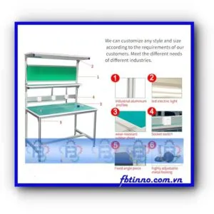 Bàn thao tác chống tĩnh điện 5