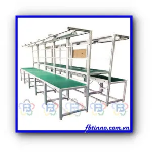 Bàn thao tác khung nhôm định hình 5