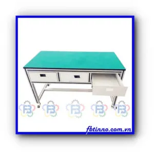 Bàn thao tác khung nhôm định hình 6
