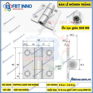 bản lề HHPTF8-6
